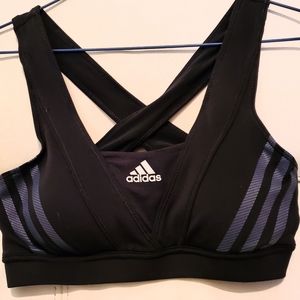 2/30$ Adidas Supernova black sport bra
